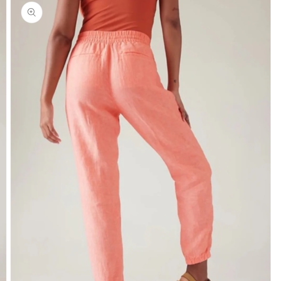 Athletha Women's Retreat Linen Pant Size 2 Petite. - Picture 3 of 13